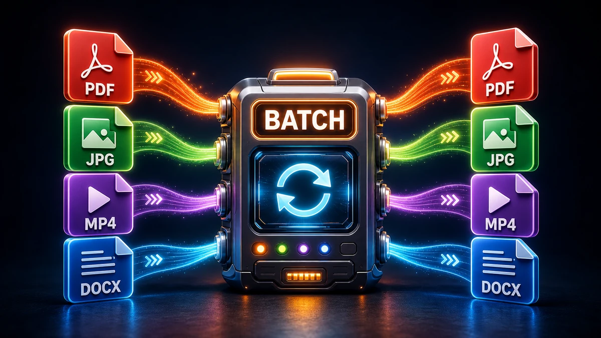 Batch Convert Multiple Files at Once