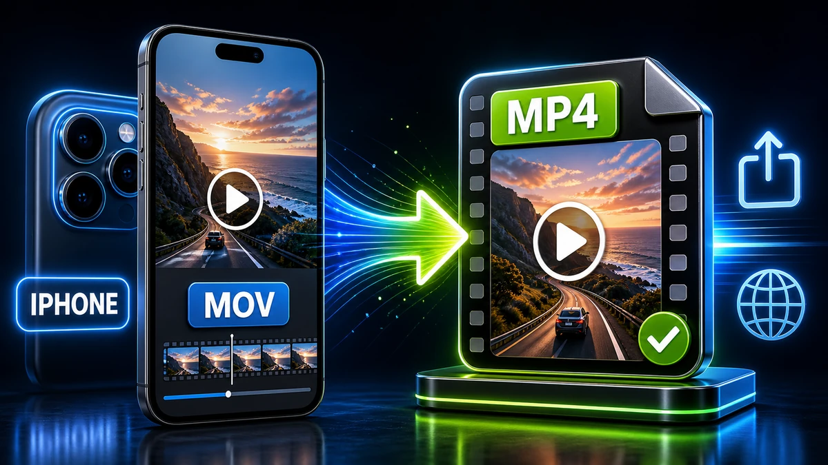 MOV to MP4: Convert iPhone Videos for Easier Sharing