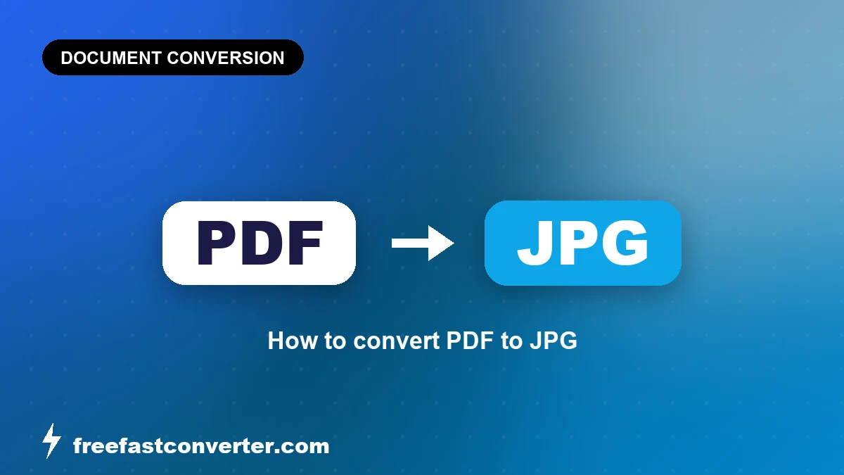 How to Convert PDF to JPG: Turn Pages into Shareable Images (Without Wrecking the Text)