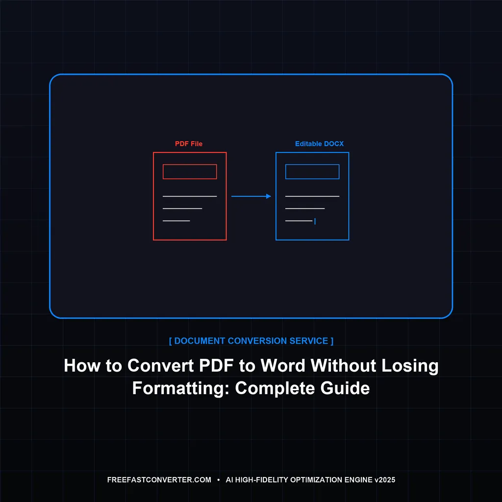 How to Convert PDF to Word Without Losing Formatting: Complete Guide