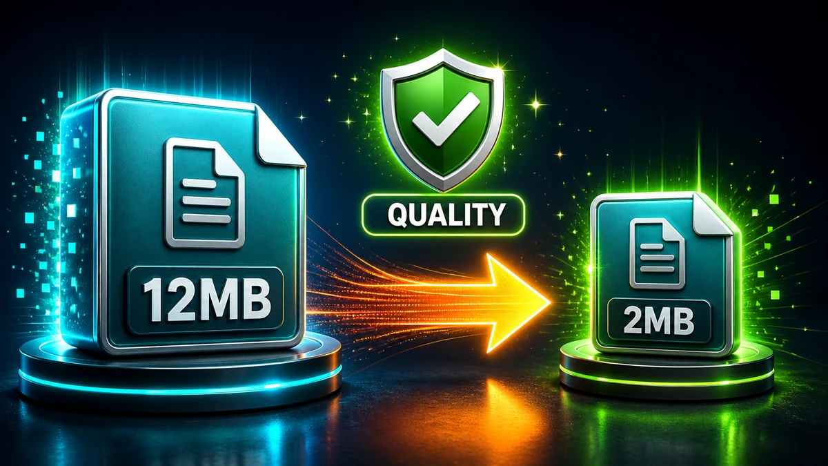 Reduce File Size With Quality Checks