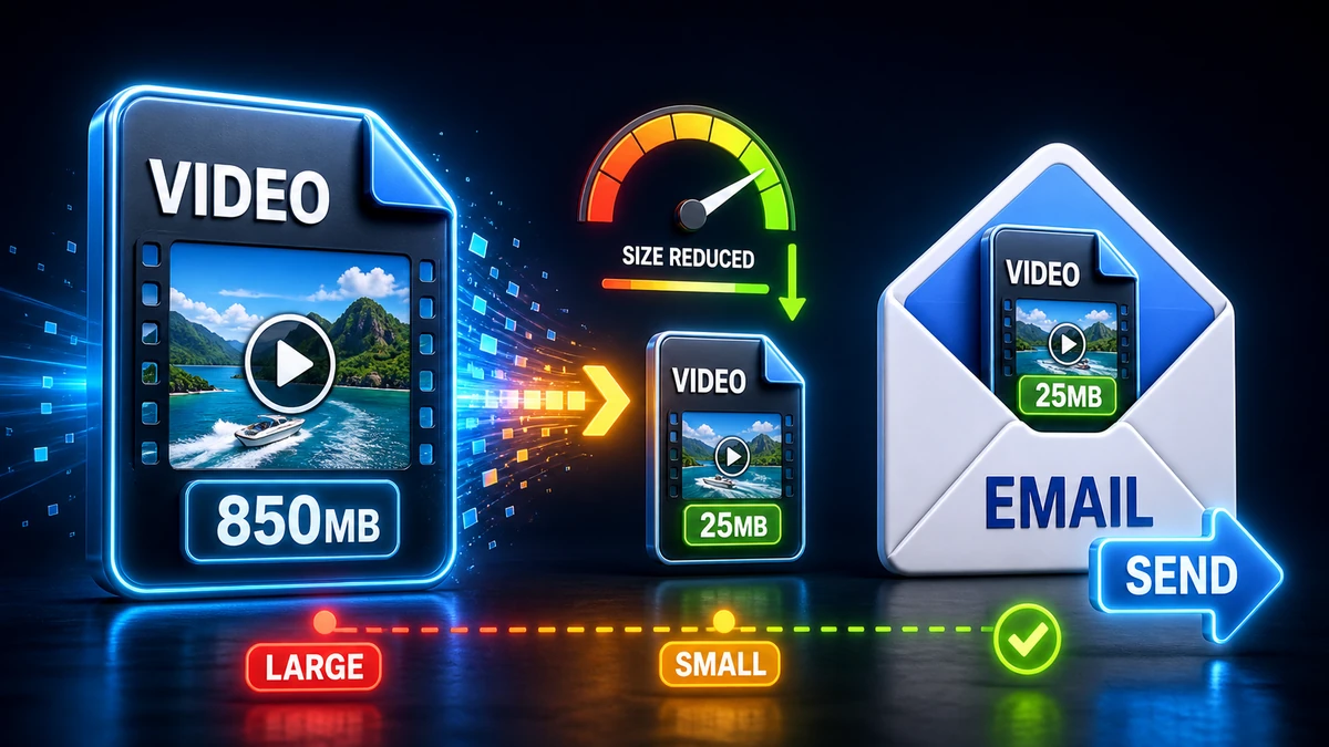 Reduce Video Size for Email and Social Media