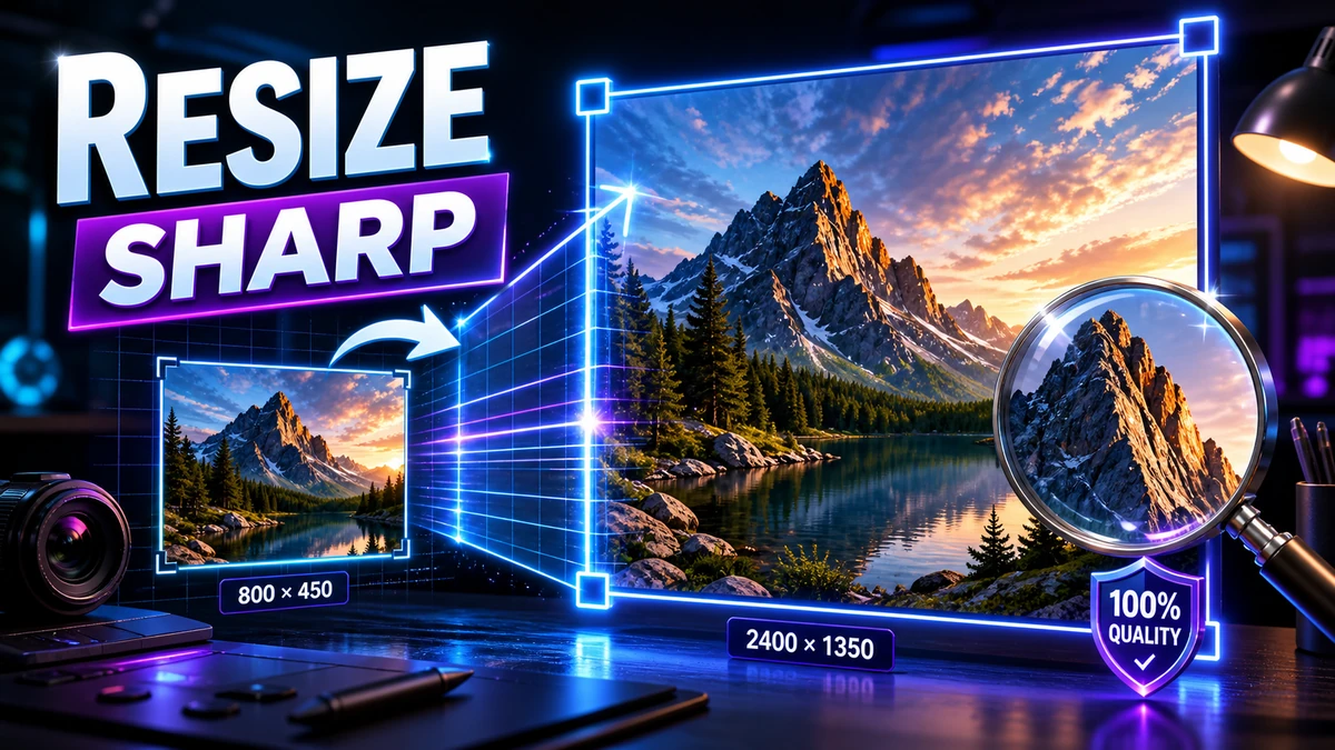 Resize Images and Keep Them Clear: Practical Guide
