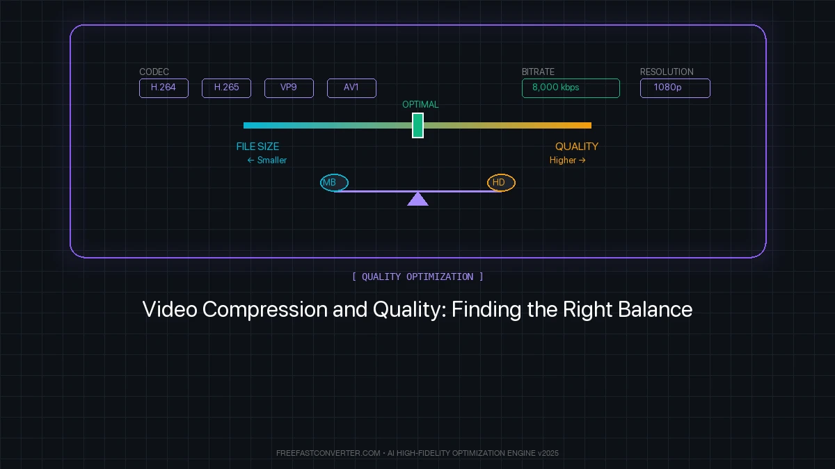 Video Compression Without Quality Loss: A Complete Guide