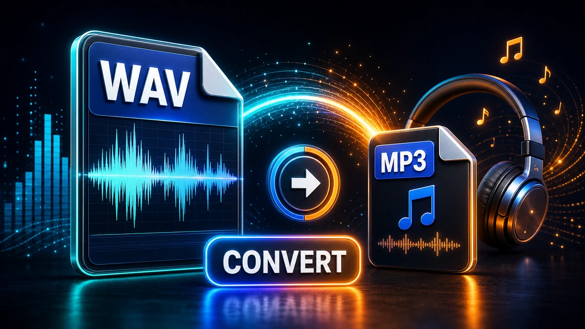 WAV to MP3: Convert Large Audio Files for Sharing